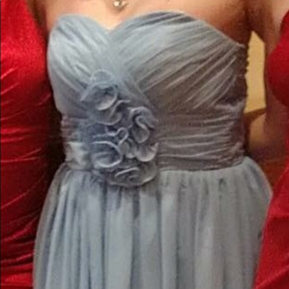 Blue prom dress/evening gown - Picture 2 of 2